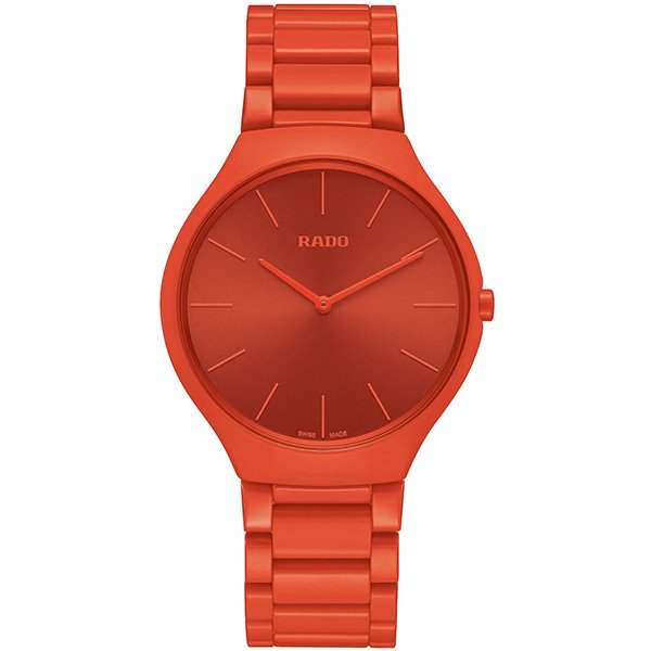 Rado True Thinline Les Couleurs™ Powerful Orange