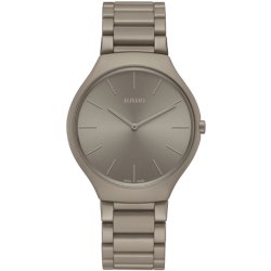 Rado True Thinline Les Couleurs™ Grey Brown Natural Umber